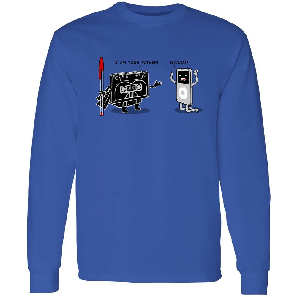 Long Sleeve T-Shirt - 89Y4AX37 - Royal - 4