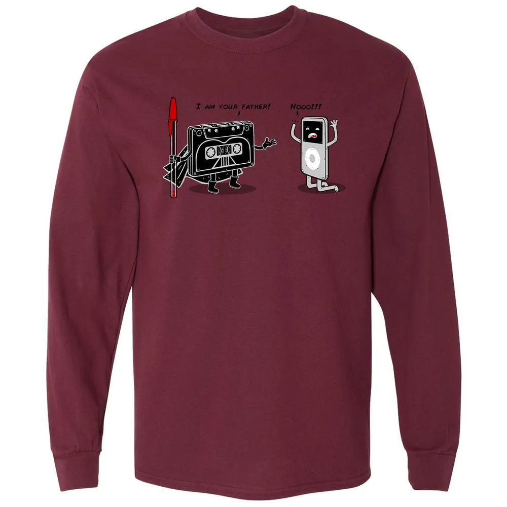 Long Sleeve T-Shirt - 89Y4AX37 - Maroon - 11