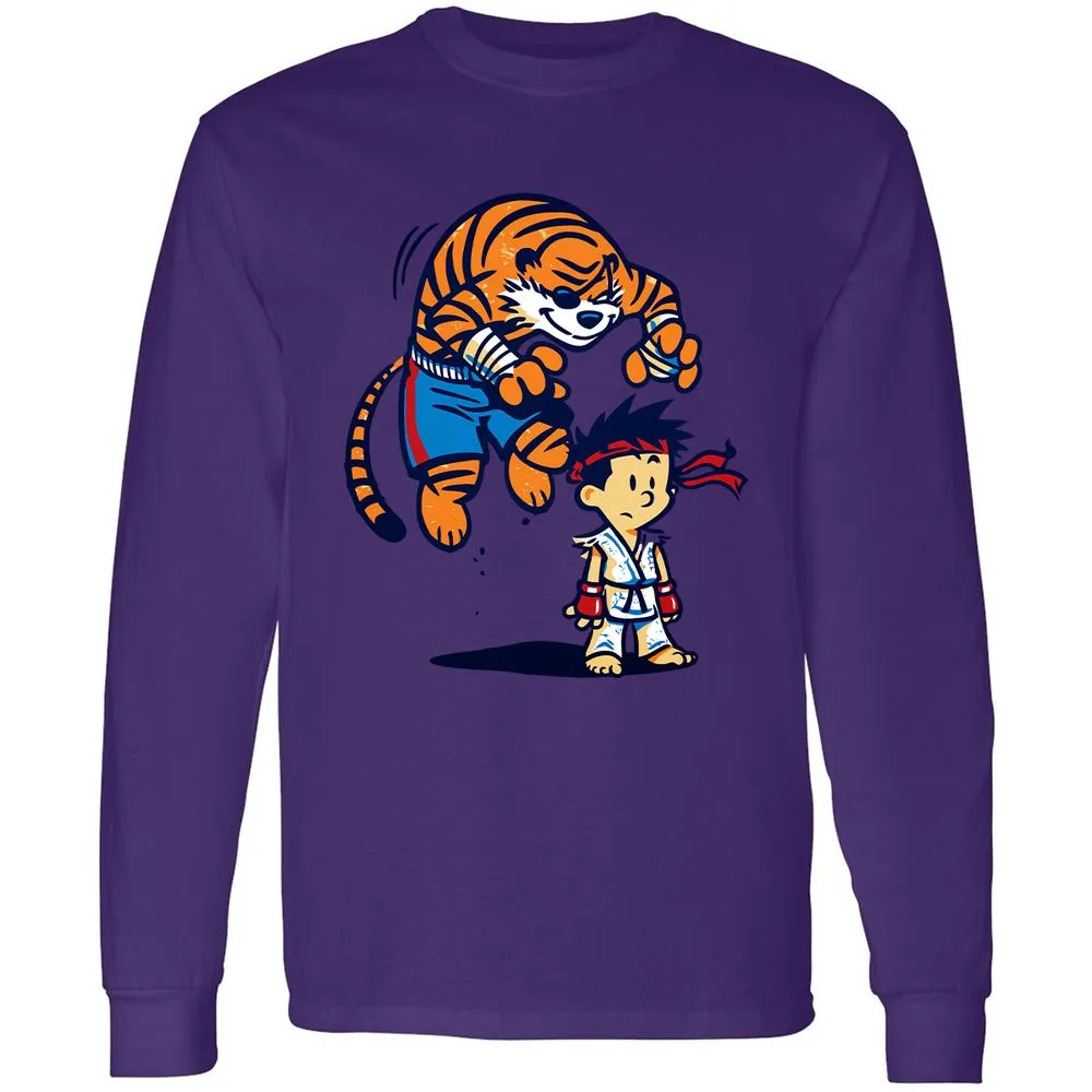 Long Sleeve T-Shirt - SWRT7JJV - Purple - 13