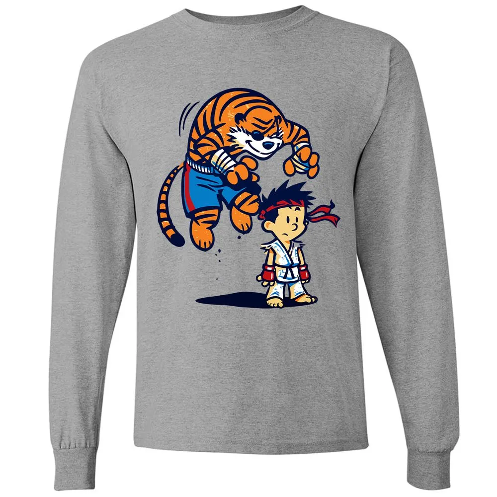 Long Sleeve T-Shirt - SWRT7JJV - Graphite Heather - 6