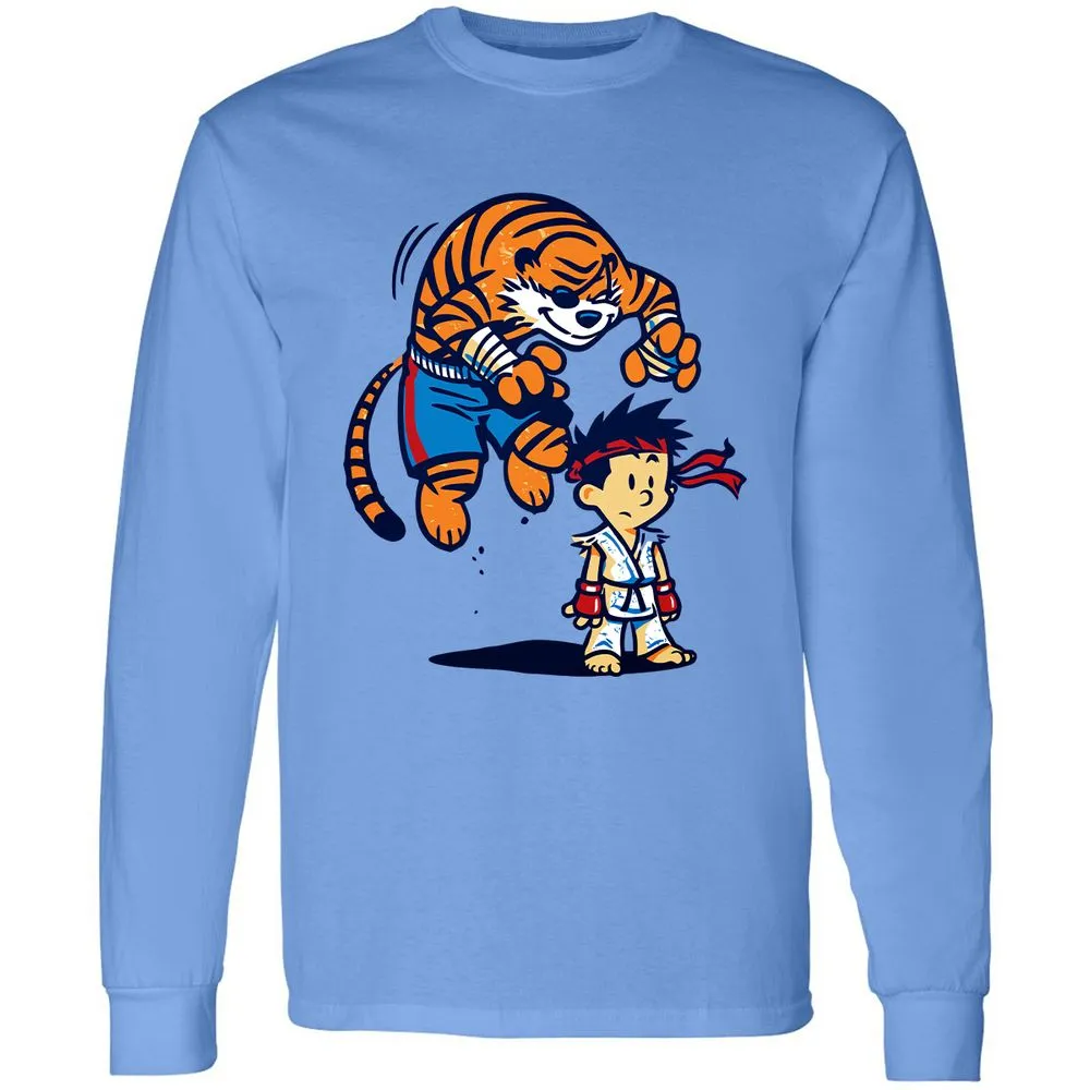 Long Sleeve T-Shirt - SWRT7JJV - Carolina Blue - 2