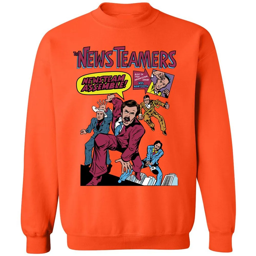 Classic Unisex Sweatshirt - ZEBCGXUL - Orange - 10