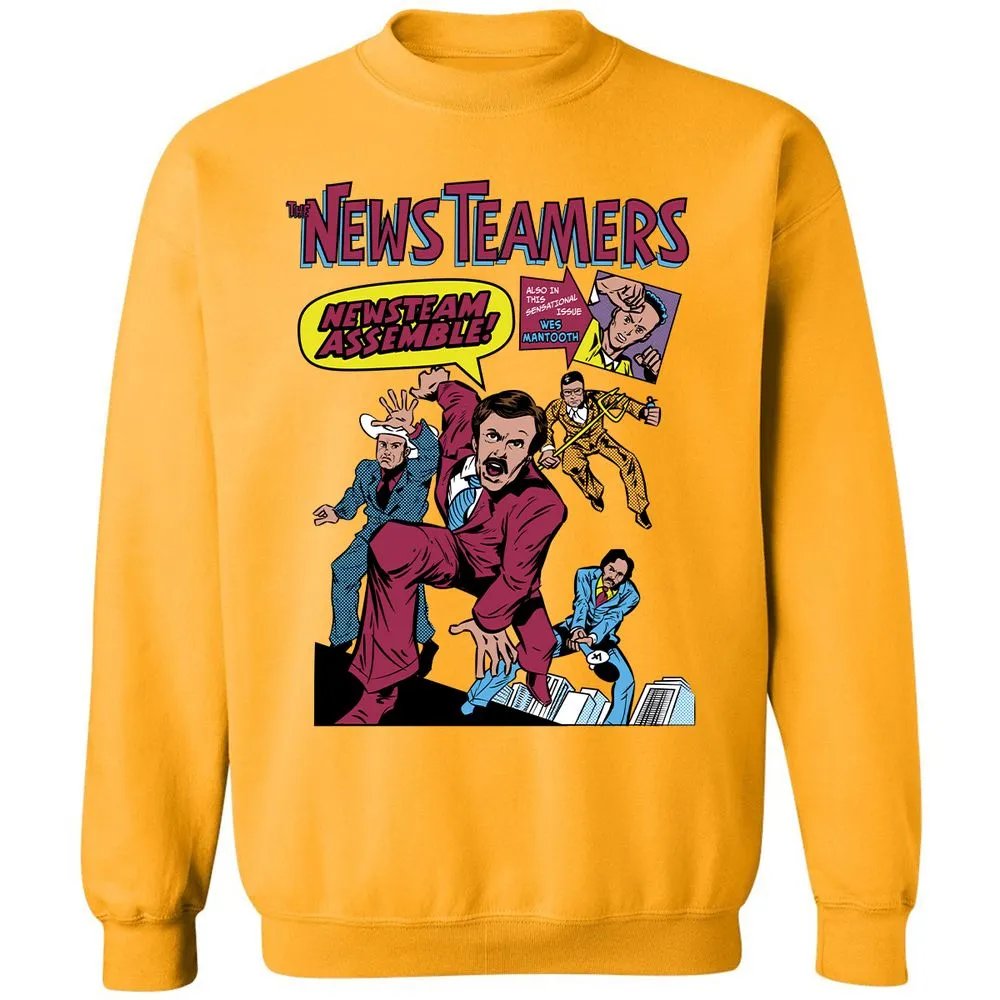 Classic Unisex Sweatshirt - ZEBCGXUL - Gold - 11
