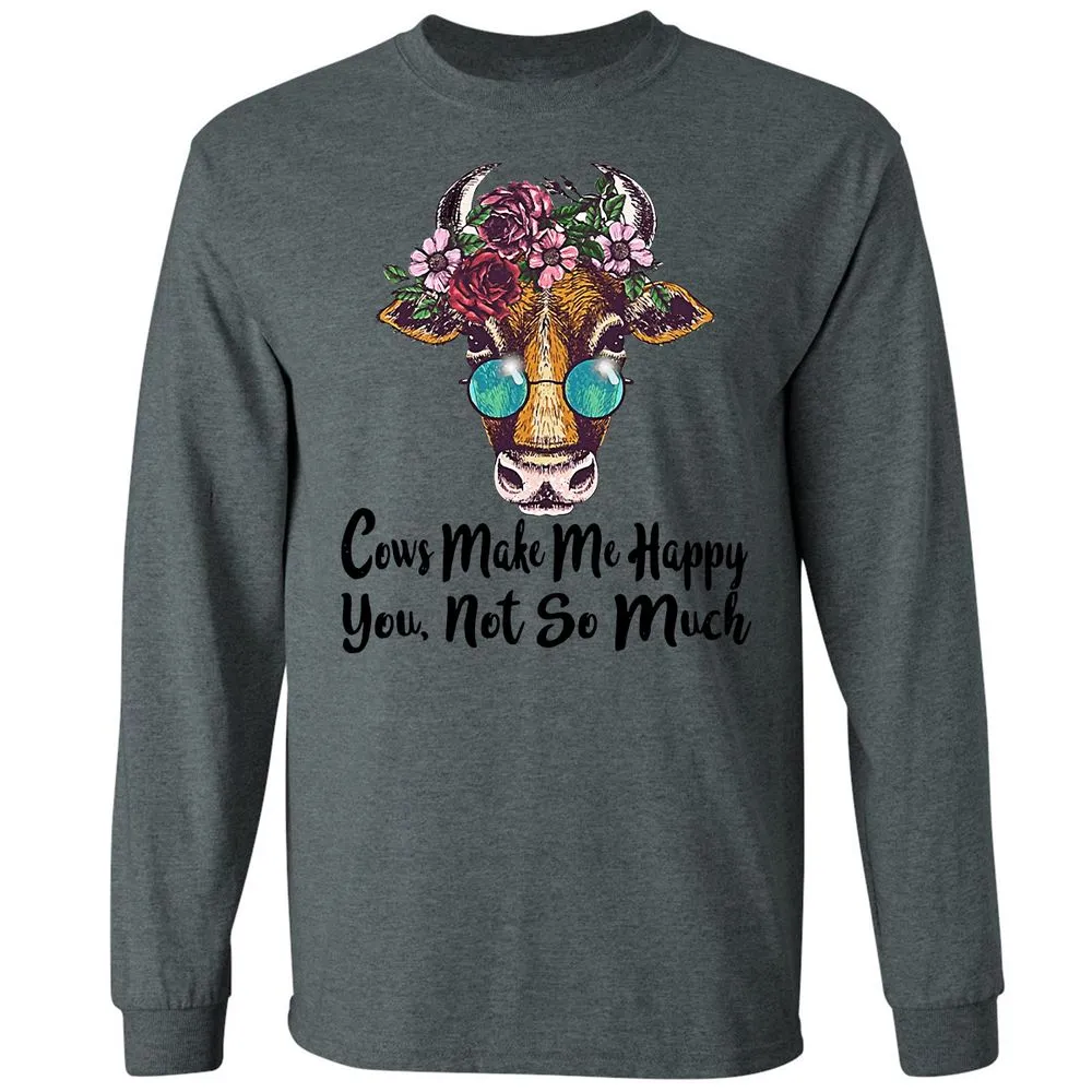 Long Sleeve T-Shirt - H96NU3QW - Dark Heather - 15