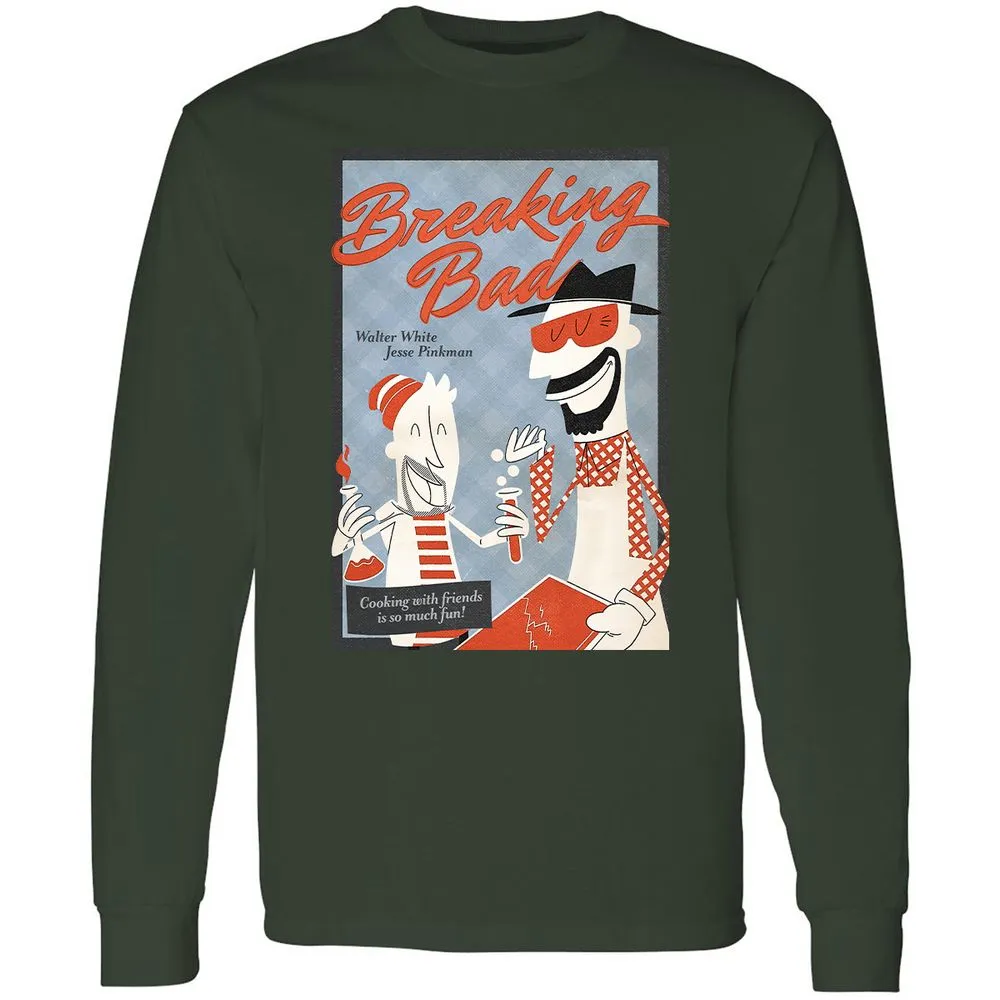 Long Sleeve T-Shirt - Y9S8XCW8 - Forest Green - 8