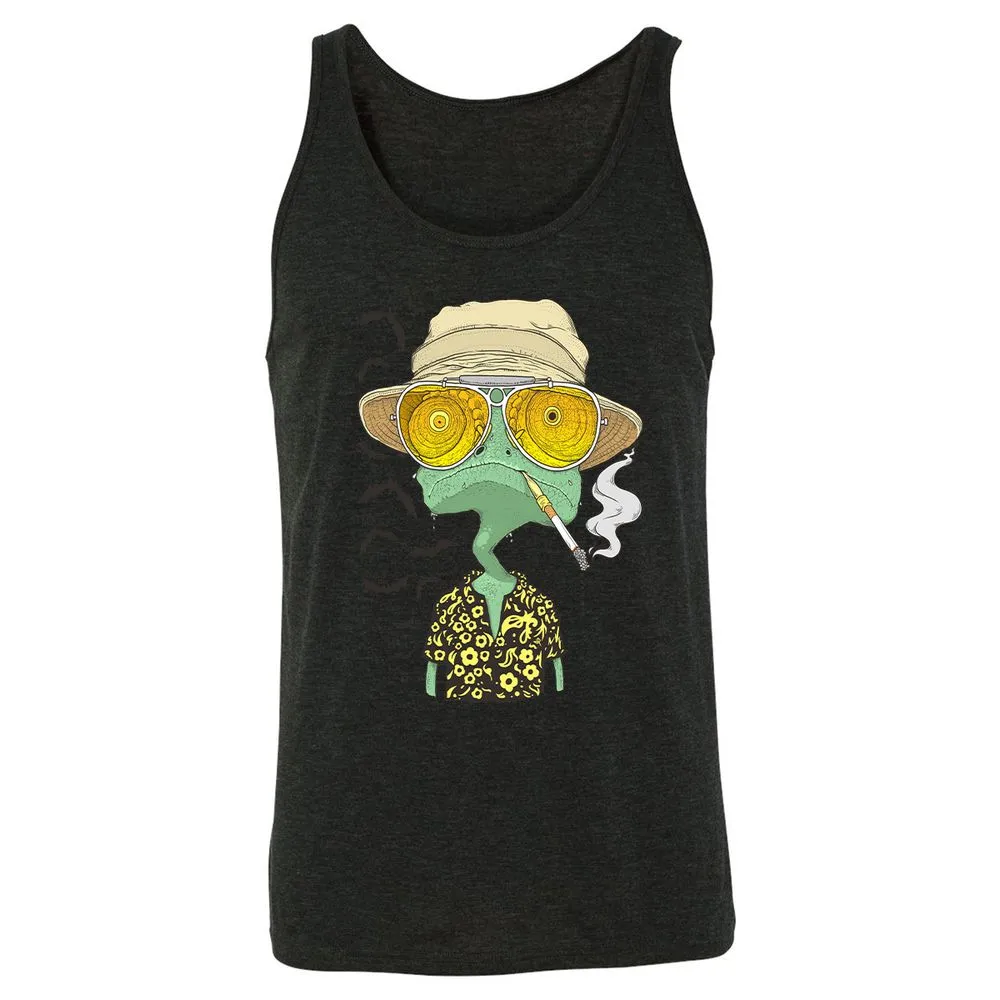Unisex Jersey Tank - F43ELFN3 - Charcoal Black Triblend - 5