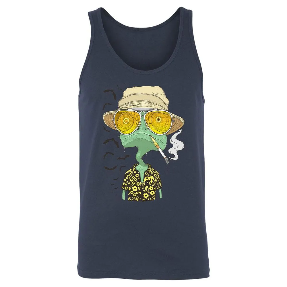 Unisex Jersey Tank - F43ELFN3 - Navy - 8