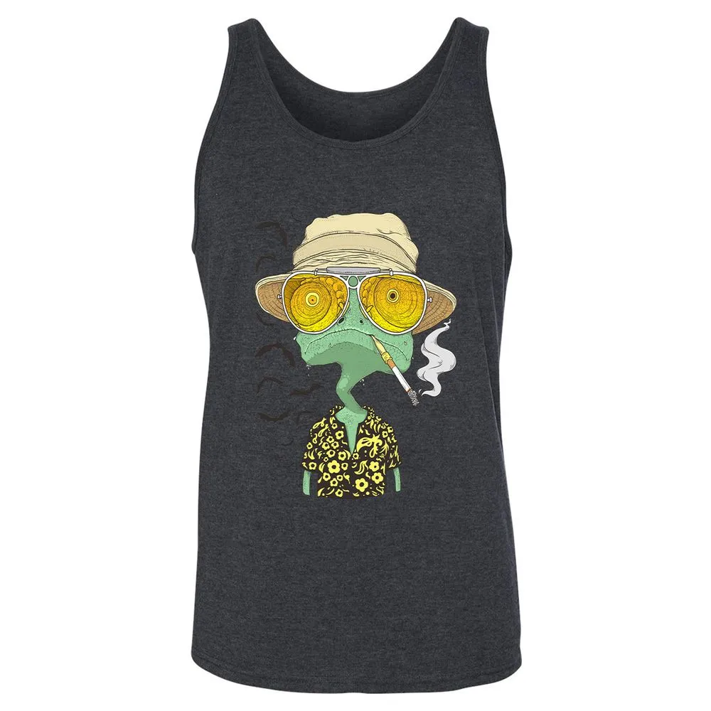 Unisex Jersey Tank - F43ELFN3 - Dark Grey Heather - 6
