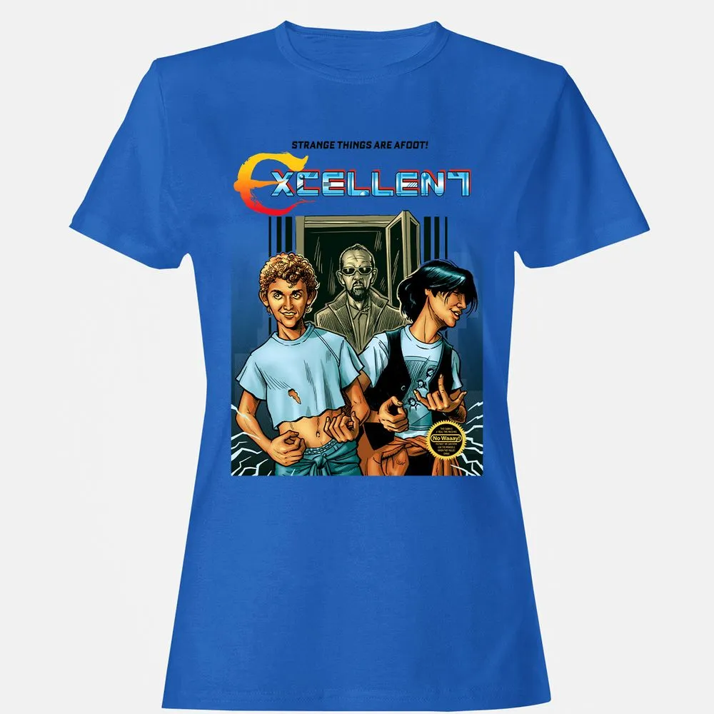 Women's T-Shirt - F26YP4ZV - Royal - 14