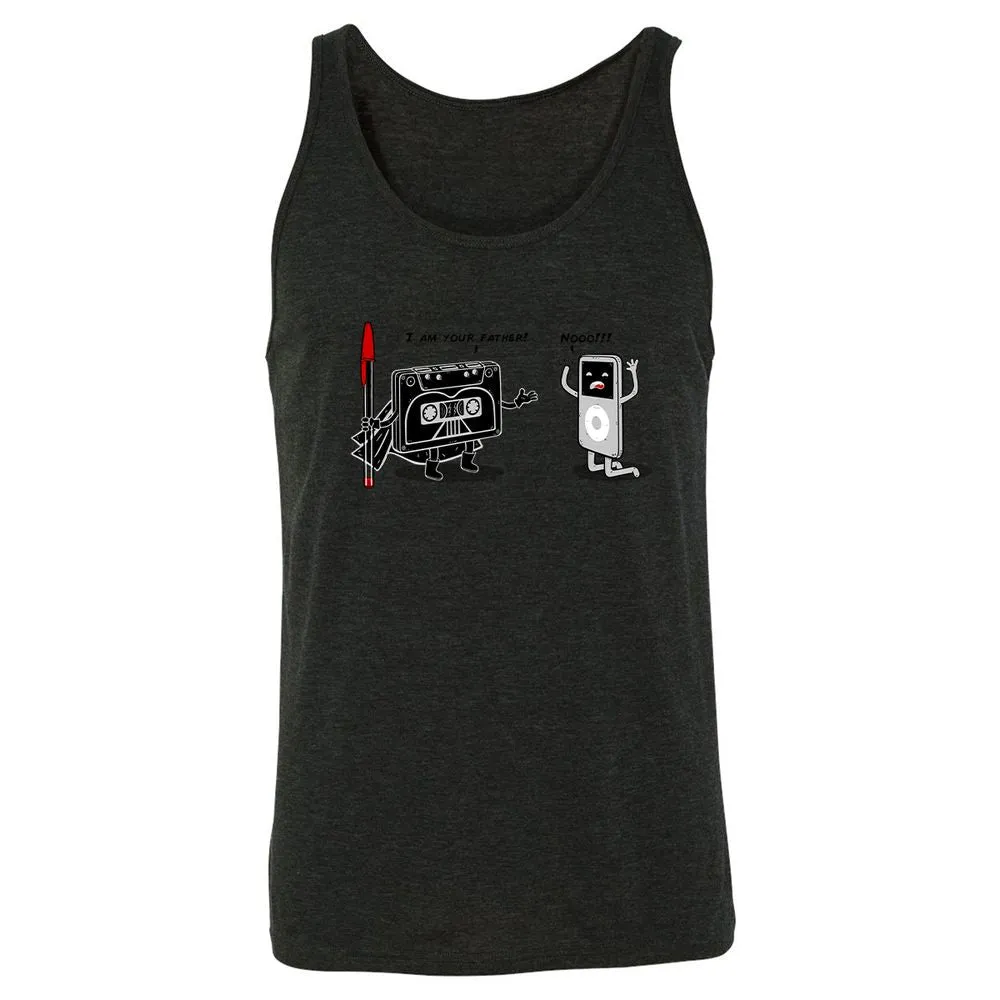 Unisex Jersey Tank - RNQFTLUK - Charcoal Black Triblend - 5