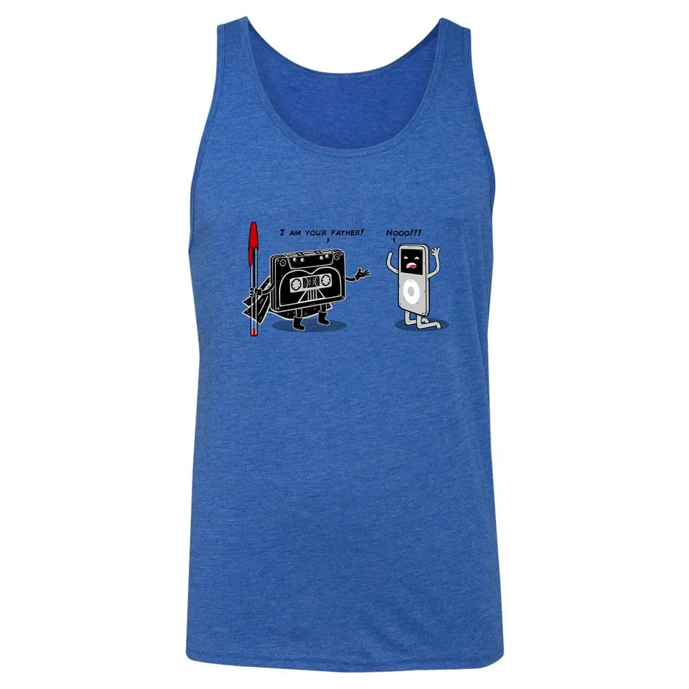 Unisex Jersey Tank - RNQFTLUK - True Royal Triblend - 12