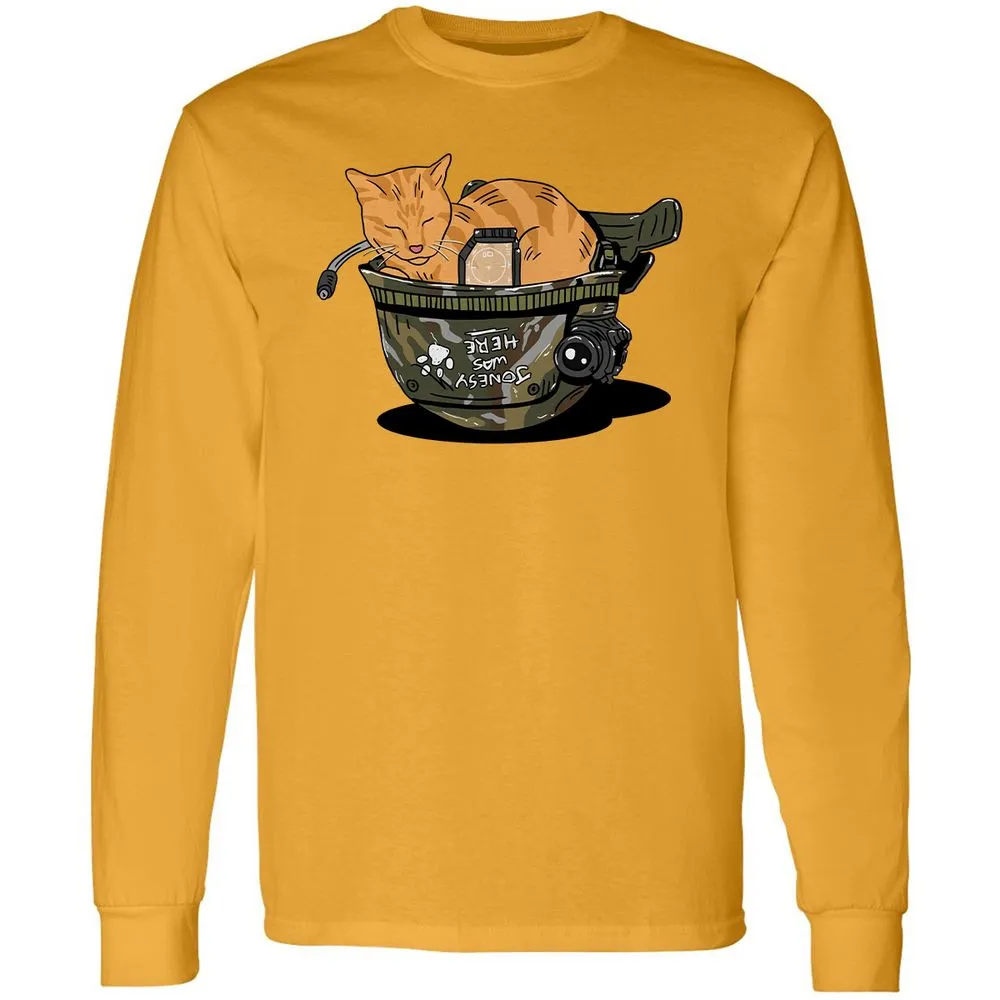 Long Sleeve T-Shirt - XFGT8W8H - Gold - 9