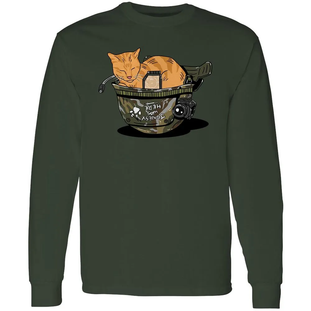 Long Sleeve T-Shirt - XFGT8W8H - Forest Green - 8
