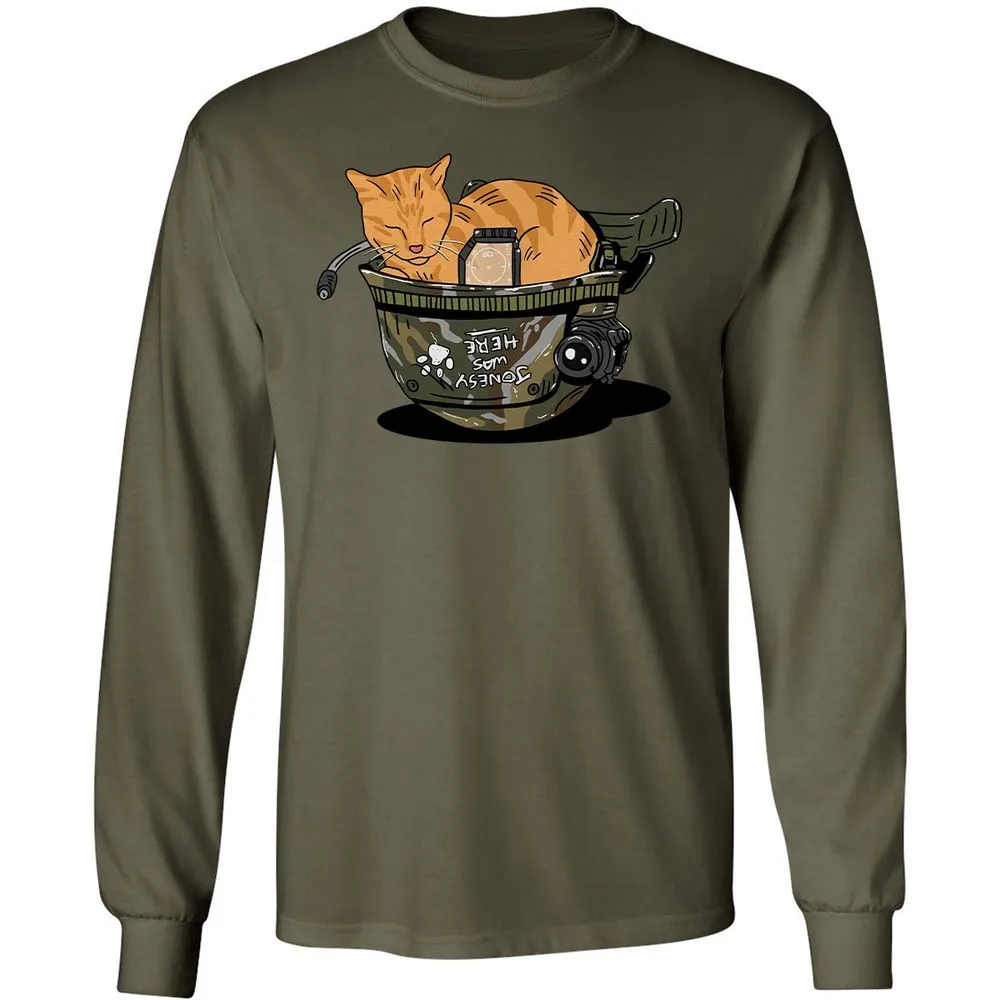 Long Sleeve T-Shirt - XFGT8W8H - Military Green - 7