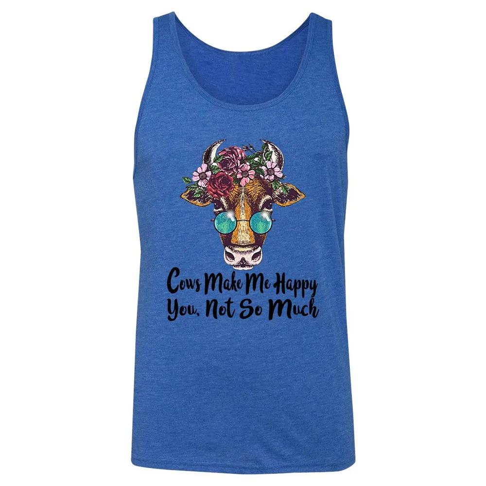 Unisex Jersey Tank - DNBLM7TP - True Royal Triblend - 12
