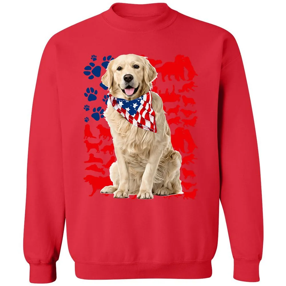 Classic Unisex Sweatshirt - ZFGWGPPH - Red - 5