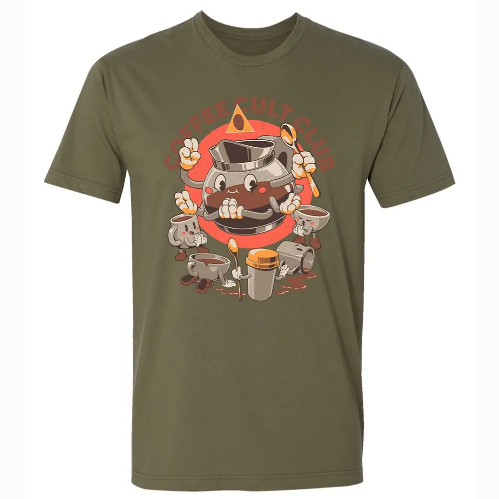 Premium Unisex T-Shirt - 21R1CDHE - Military Green - 5