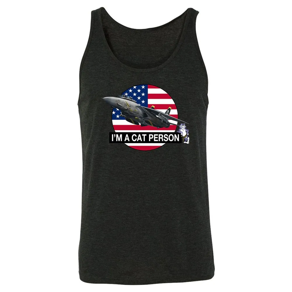 Unisex Jersey Tank - QJNQ5CGZ - Charcoal Black Triblend - 5
