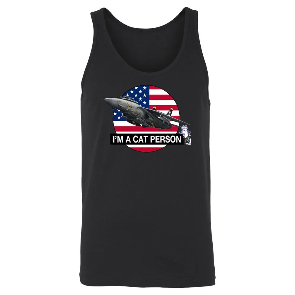 Unisex Jersey Tank - QJNQ5CGZ - Black - 14