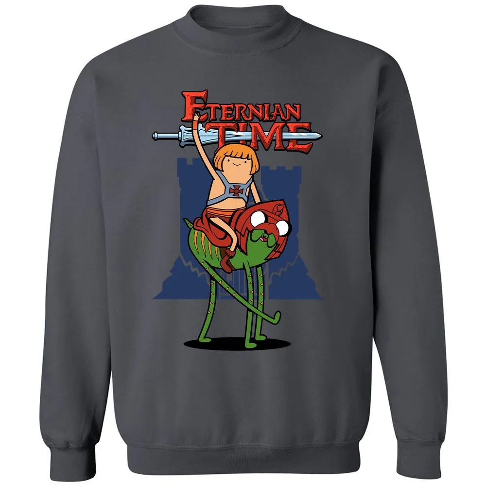 Classic Unisex Sweatshirt - N62V2S1W - Charcoal - 7
