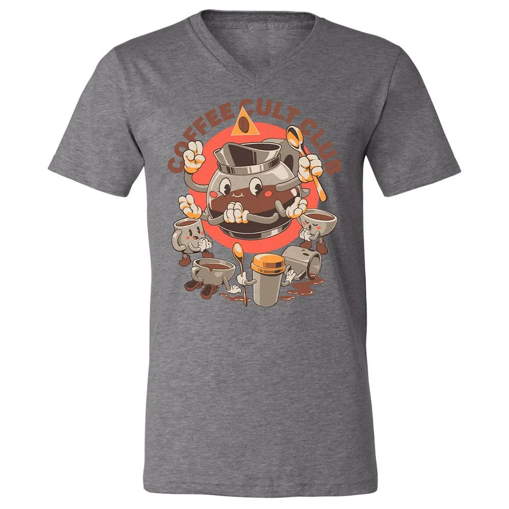 Unisex V-Neck T-Shirt - SFE62U3T - Deep Heather - 13