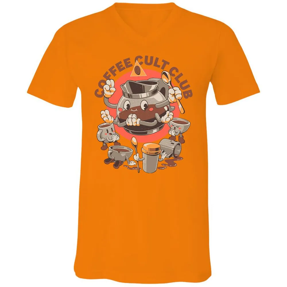 Unisex V-Neck T-Shirt - SFE62U3T - Orange - 11