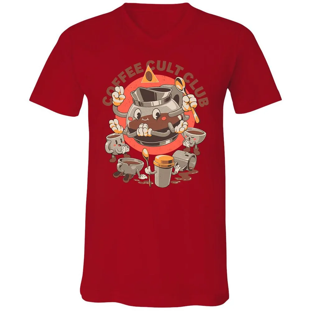 Unisex V-Neck T-Shirt - SFE62U3T - Red - 3