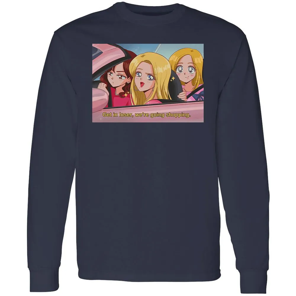 Long Sleeve T-Shirt - 15WY8E5U - Navy - 12