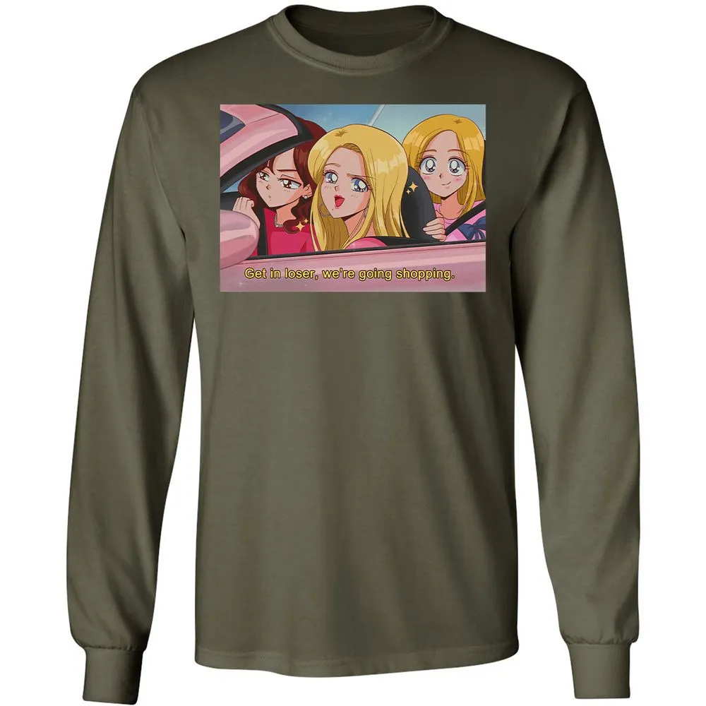 Long Sleeve T-Shirt - 15WY8E5U - Military Green - 7