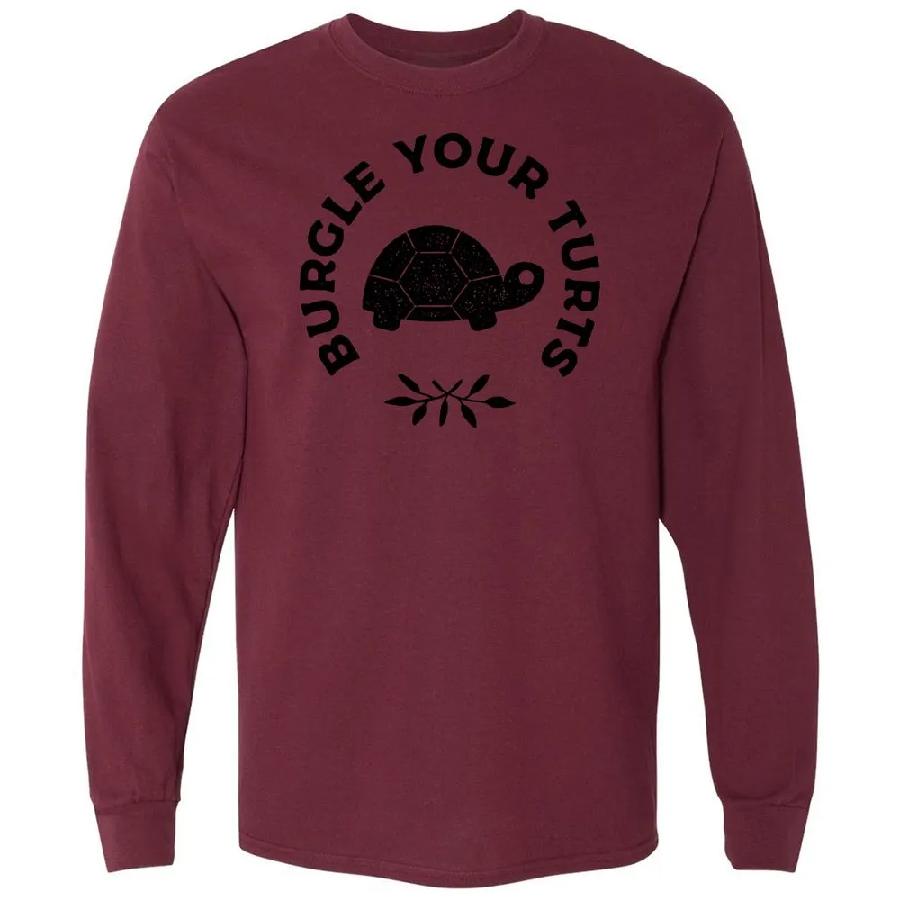 Long Sleeve T-Shirt - 3DT9R1K6 - Maroon - 11