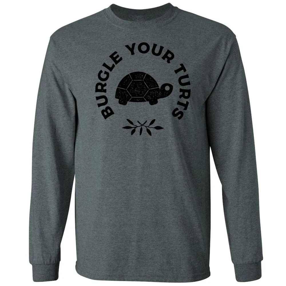 Long Sleeve T-Shirt - 3DT9R1K6 - Dark Heather - 15