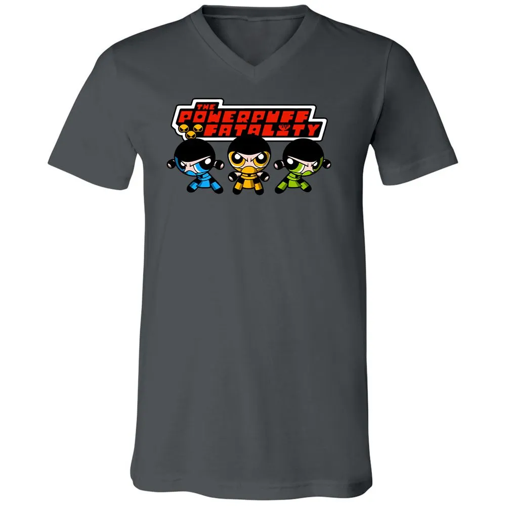 Unisex V-Neck T-Shirt - 3XM66BWP - Asphalt - 12