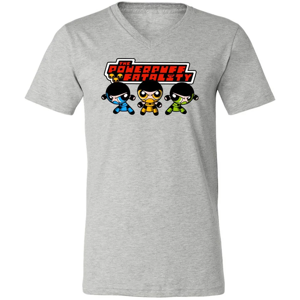 Unisex V-Neck T-Shirt - 3XM66BWP - Athletic Heather - 7