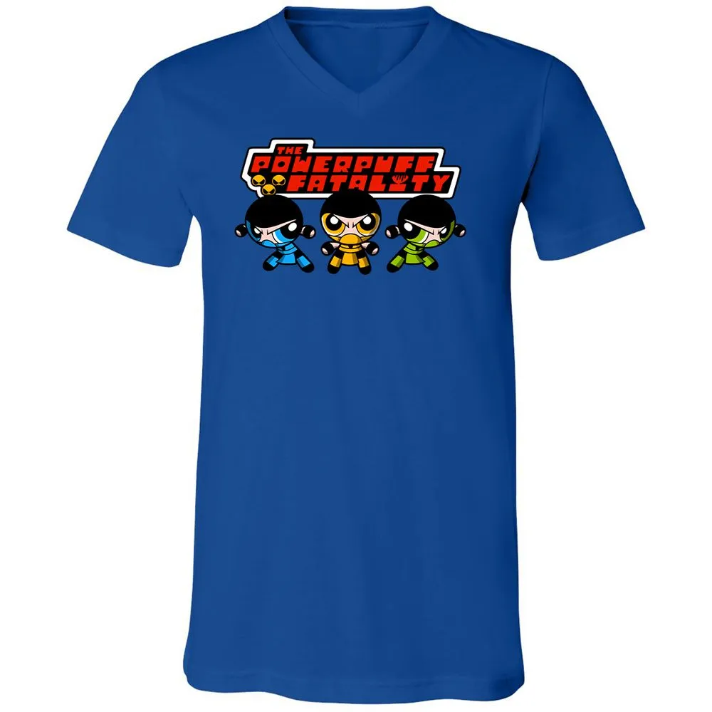 Unisex V-Neck T-Shirt - 3XM66BWP - True Royal - 4