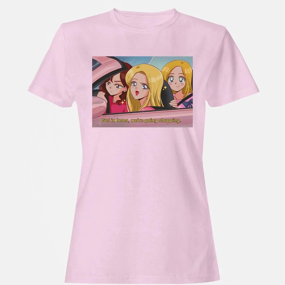 Women's T-Shirt - RAX7KFBJ - Light Pink - 9