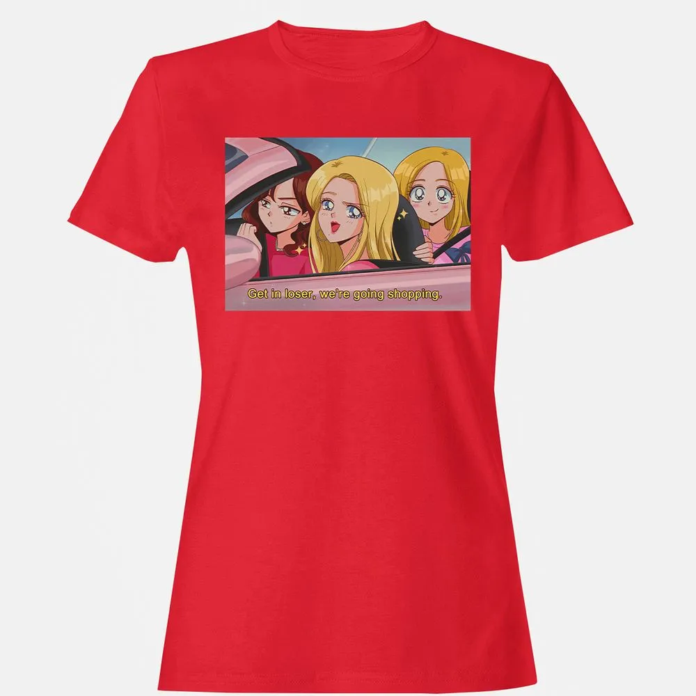 Women's T-Shirt - RAX7KFBJ - Red - 13