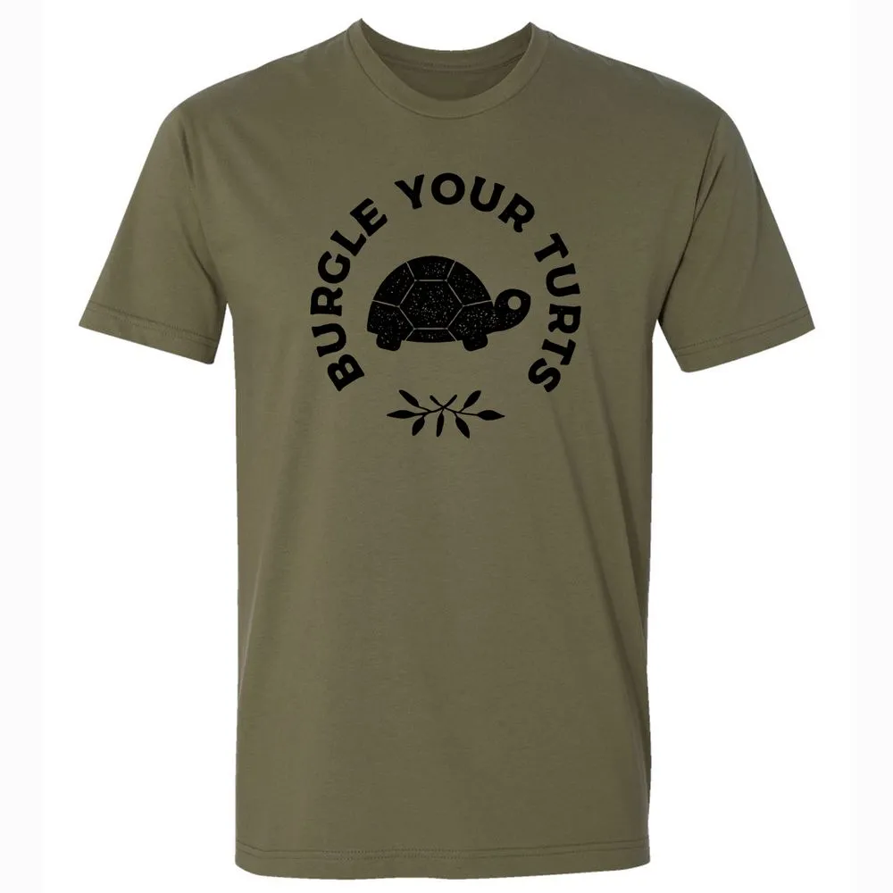 Premium Unisex T-Shirt - UR84KJWA - Military Green - 5