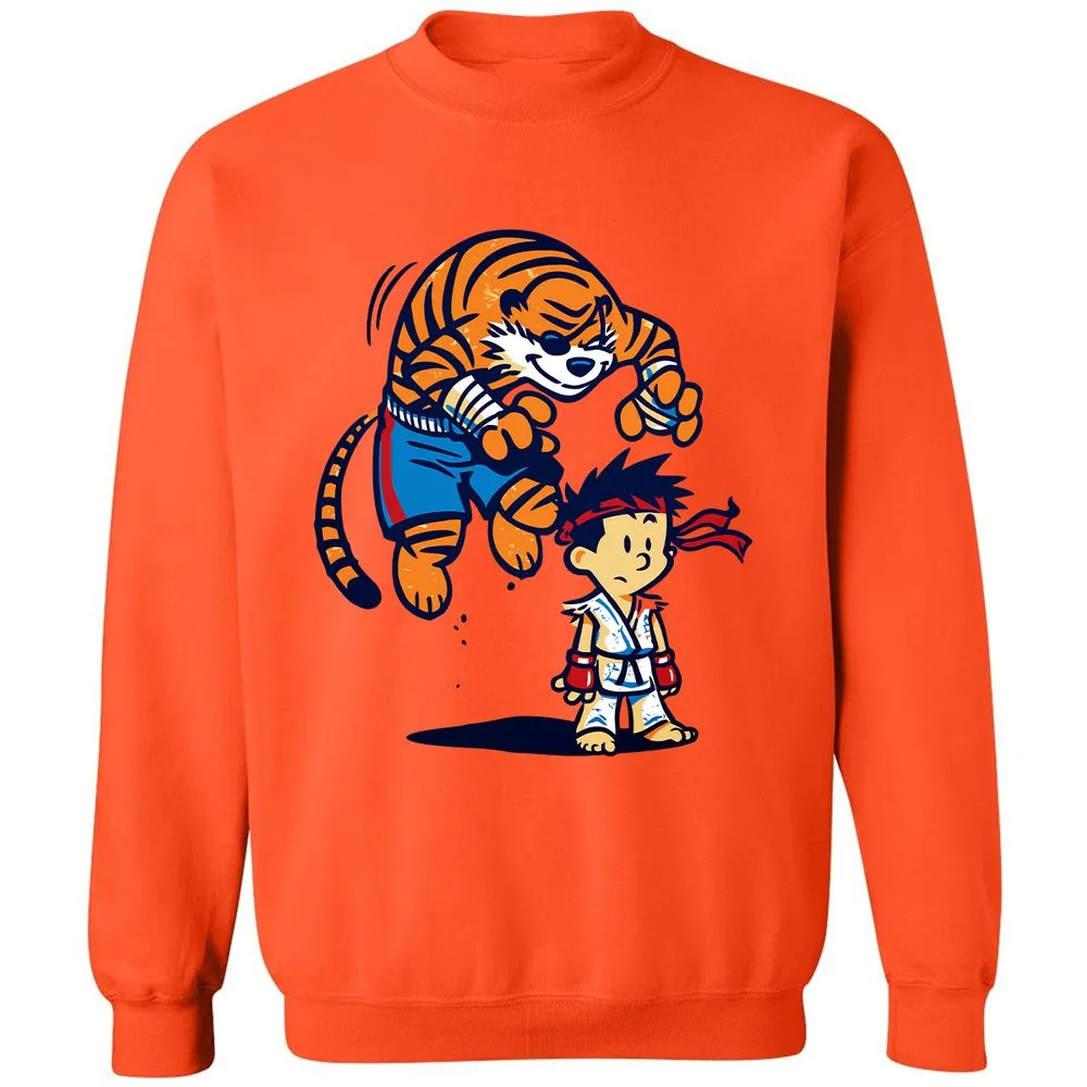 Classic Unisex Sweatshirt - HJTYY784 - Orange - 10