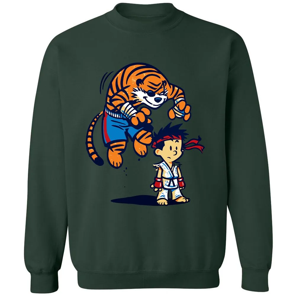 Classic Unisex Sweatshirt - HJTYY784 - Forest Green - 4