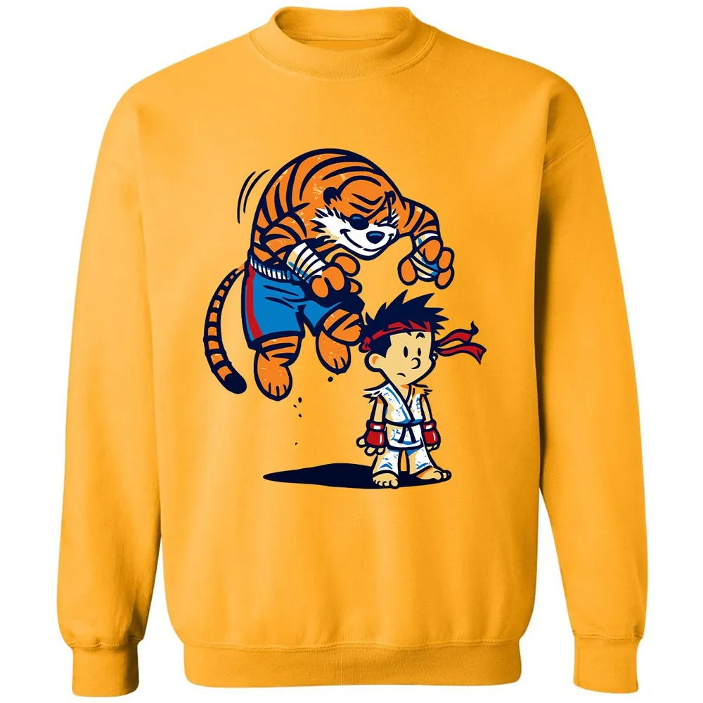 Classic Unisex Sweatshirt - HJTYY784 - Gold - 11