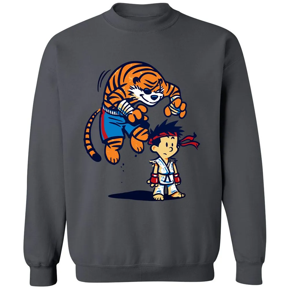 Classic Unisex Sweatshirt - HJTYY784 - Charcoal - 7