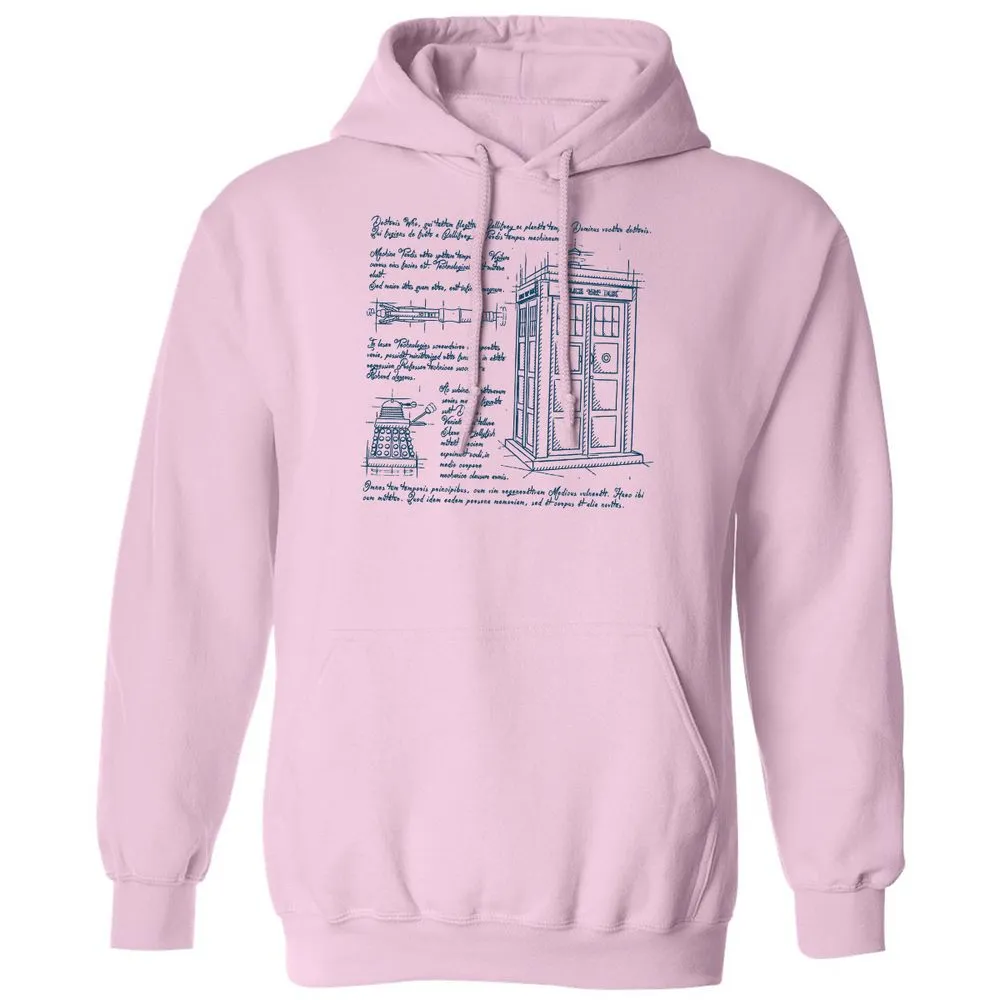 Classic Unisex Hoodie - S2HKHP7Z - Light Pink - 3