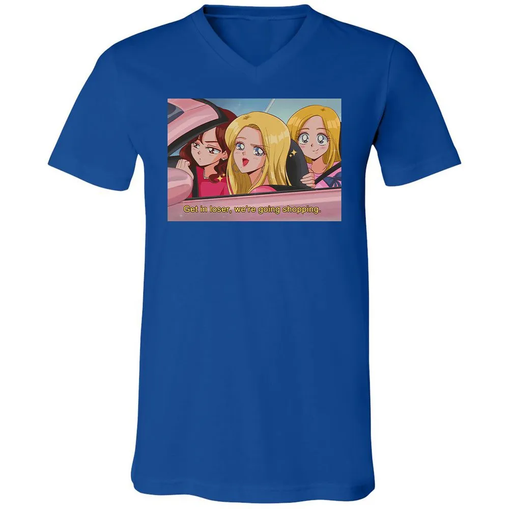 Unisex V-Neck T-Shirt - L9165542 - True Royal - 4