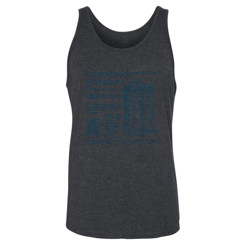 Unisex Jersey Tank - G2SJ812X - Dark Grey Heather - 6