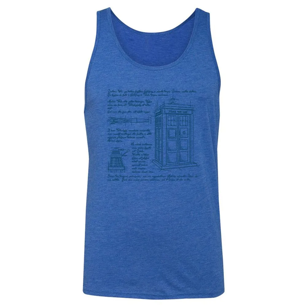 Unisex Jersey Tank - G2SJ812X - True Royal Triblend - 12