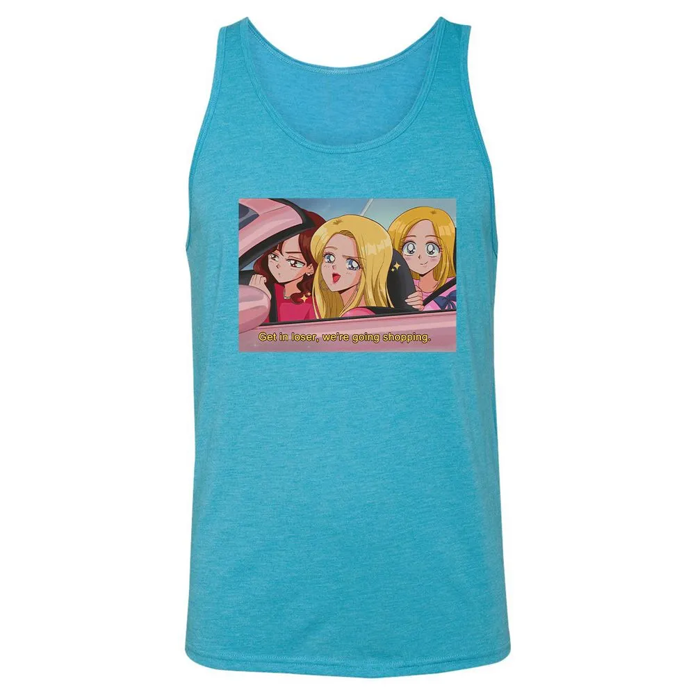 Unisex Jersey Tank - K6MDAS1F - Aqua Triblend - 3