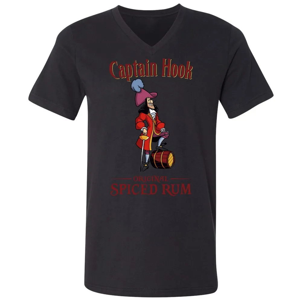 Unisex V-Neck T-Shirt - TJZ4Z6EP - Black - 16