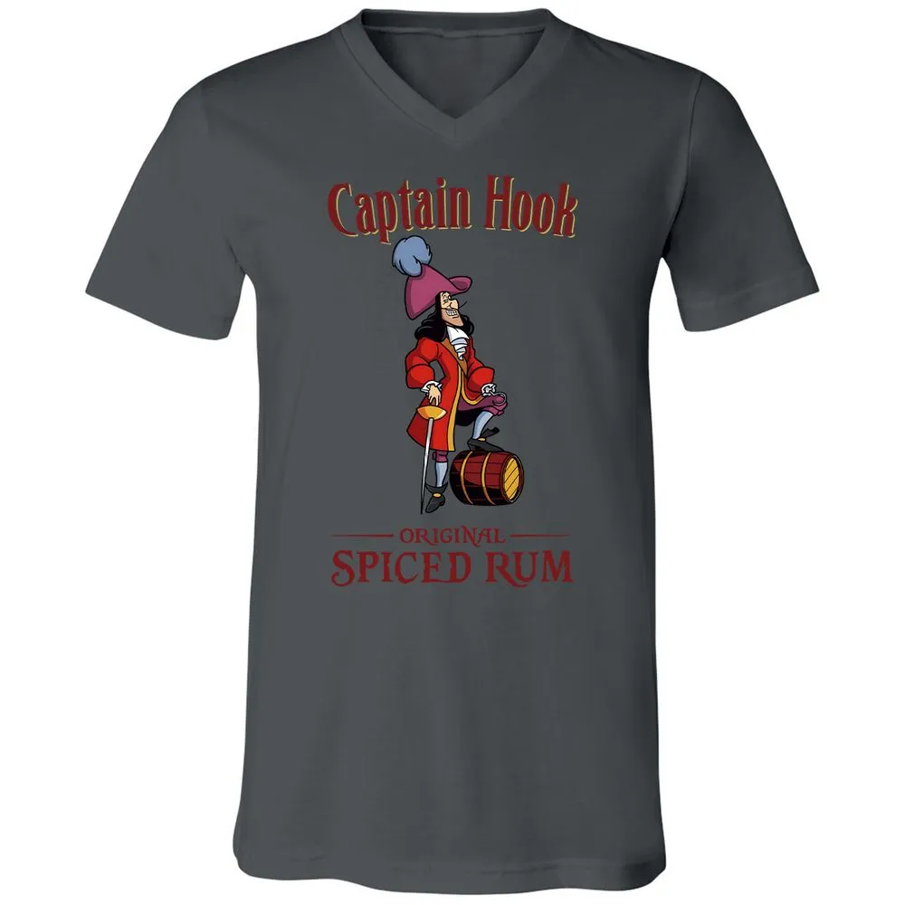 Unisex V-Neck T-Shirt - TJZ4Z6EP - Asphalt - 12
