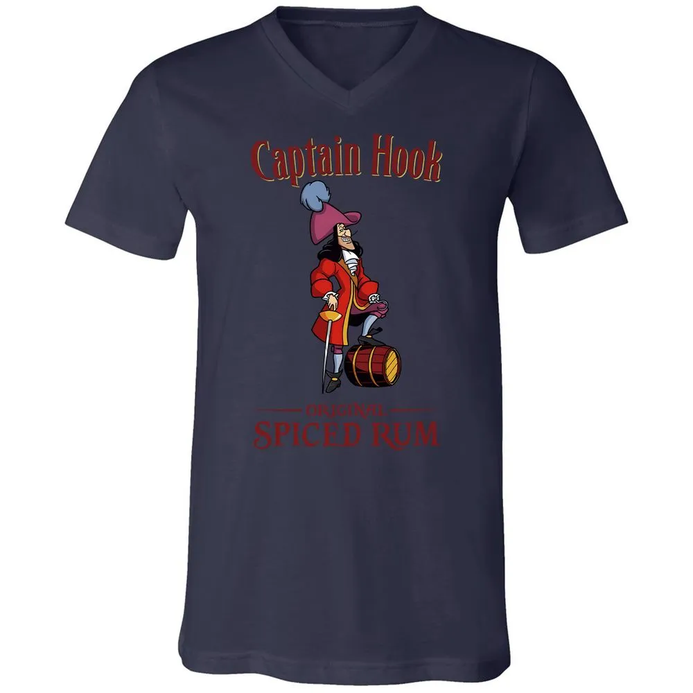 Unisex V-Neck T-Shirt - TJZ4Z6EP - Navy - 9