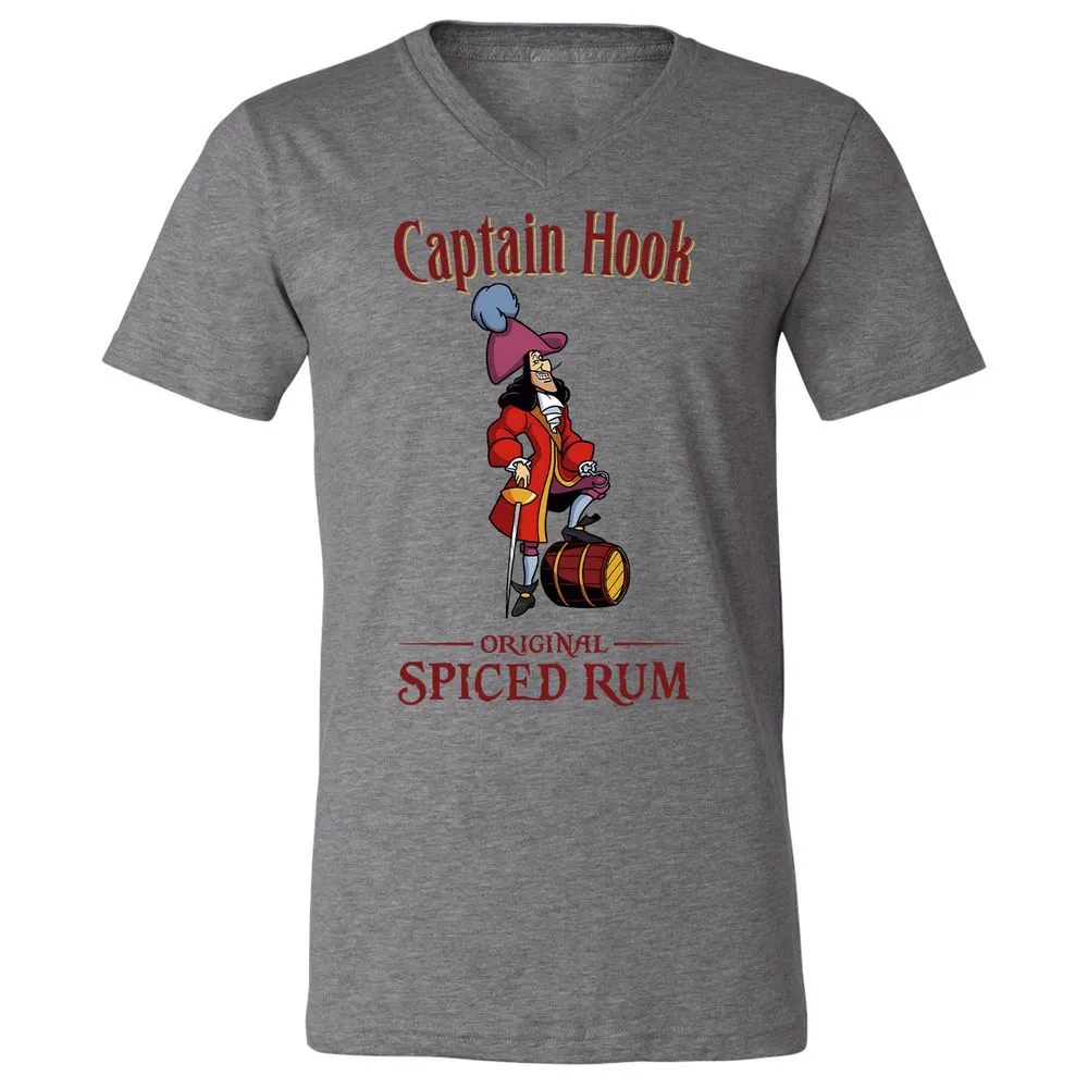 Unisex V-Neck T-Shirt - TJZ4Z6EP - Deep Heather - 13